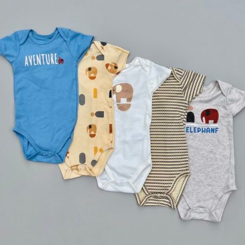 Bodys Importados pack elefante x5