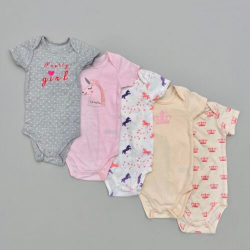 Bodys Importados pack unicornio x5