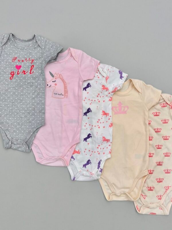 Bodys Importados pack unicornio x5