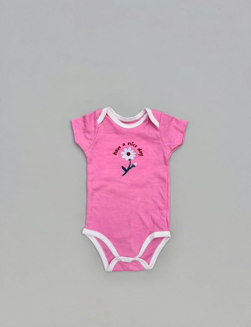 Bodys Importados pack floreado love x5