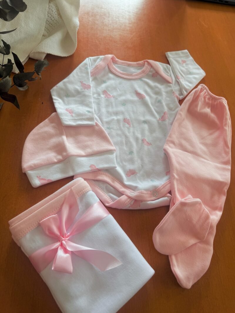 Ajuar completo PIMA hipoalergénico foca