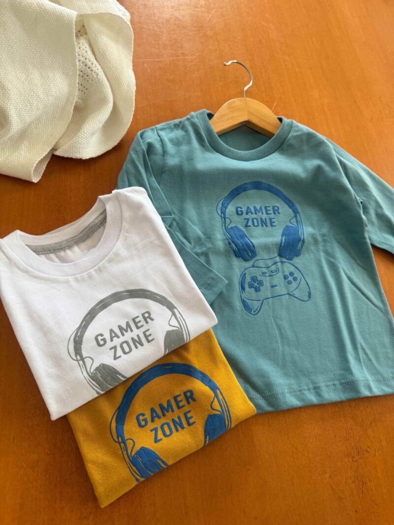 camiseta GAMER ZONE