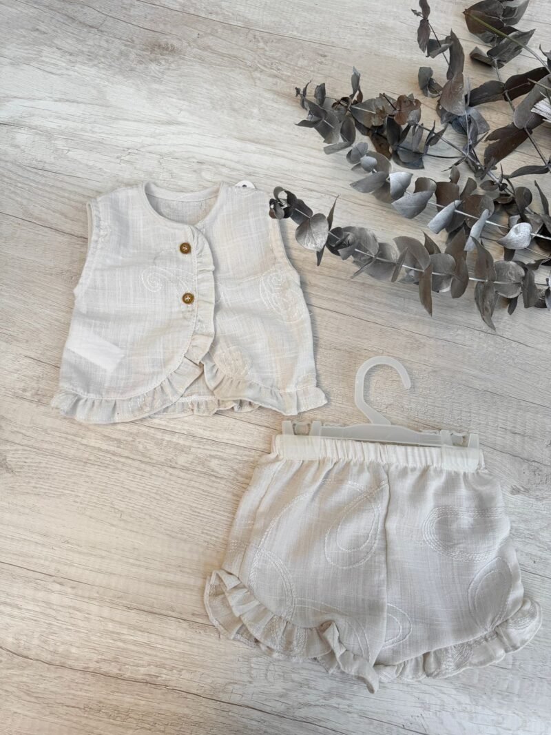 Conjunto bordado IMPORTADO