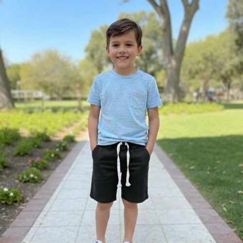 Bermuda Jogger elastisada corte chino con cordón