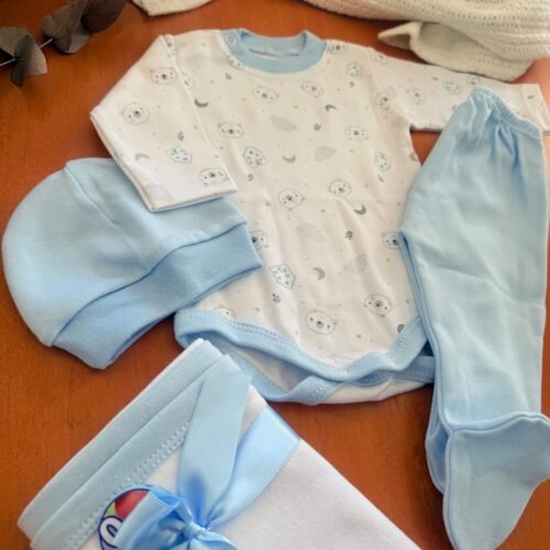 Ajuar completo PIMA hipoalergénico osito