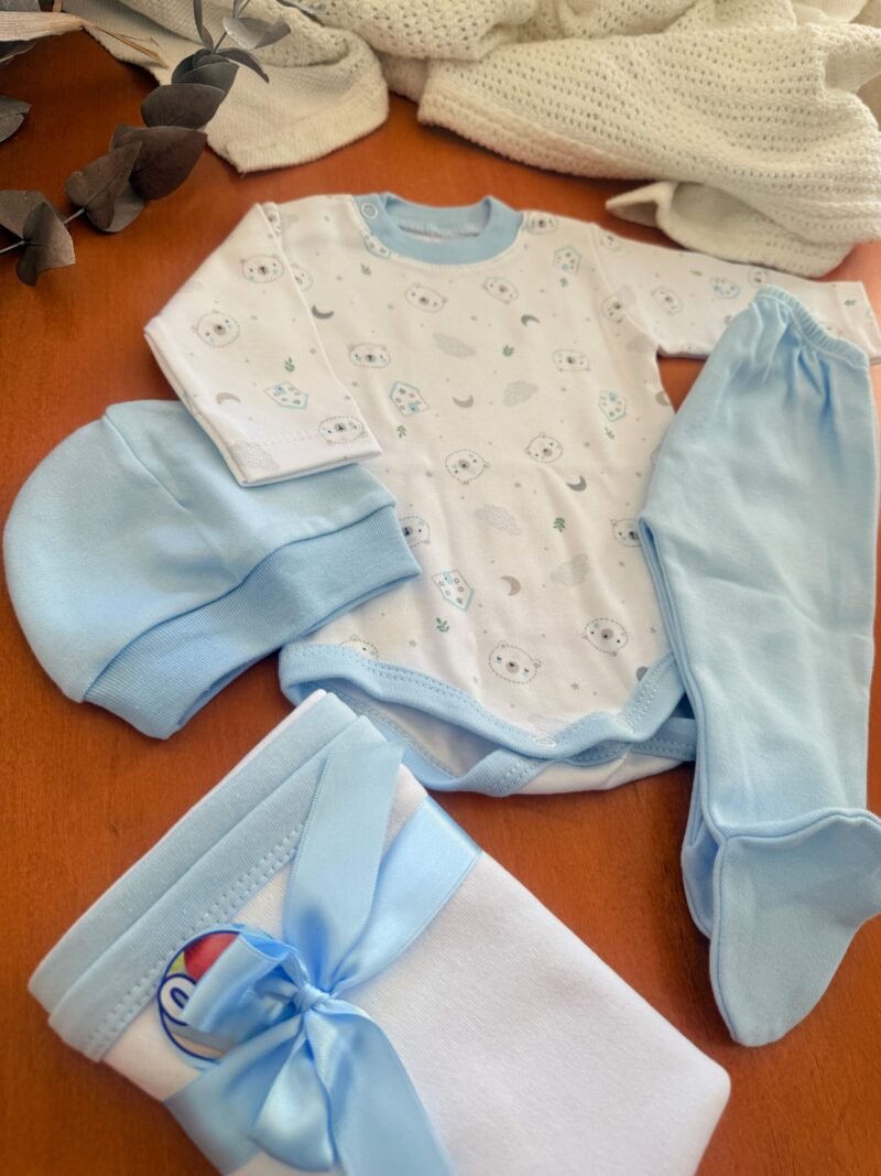 Ajuar completo PIMA hipoalergénico osito