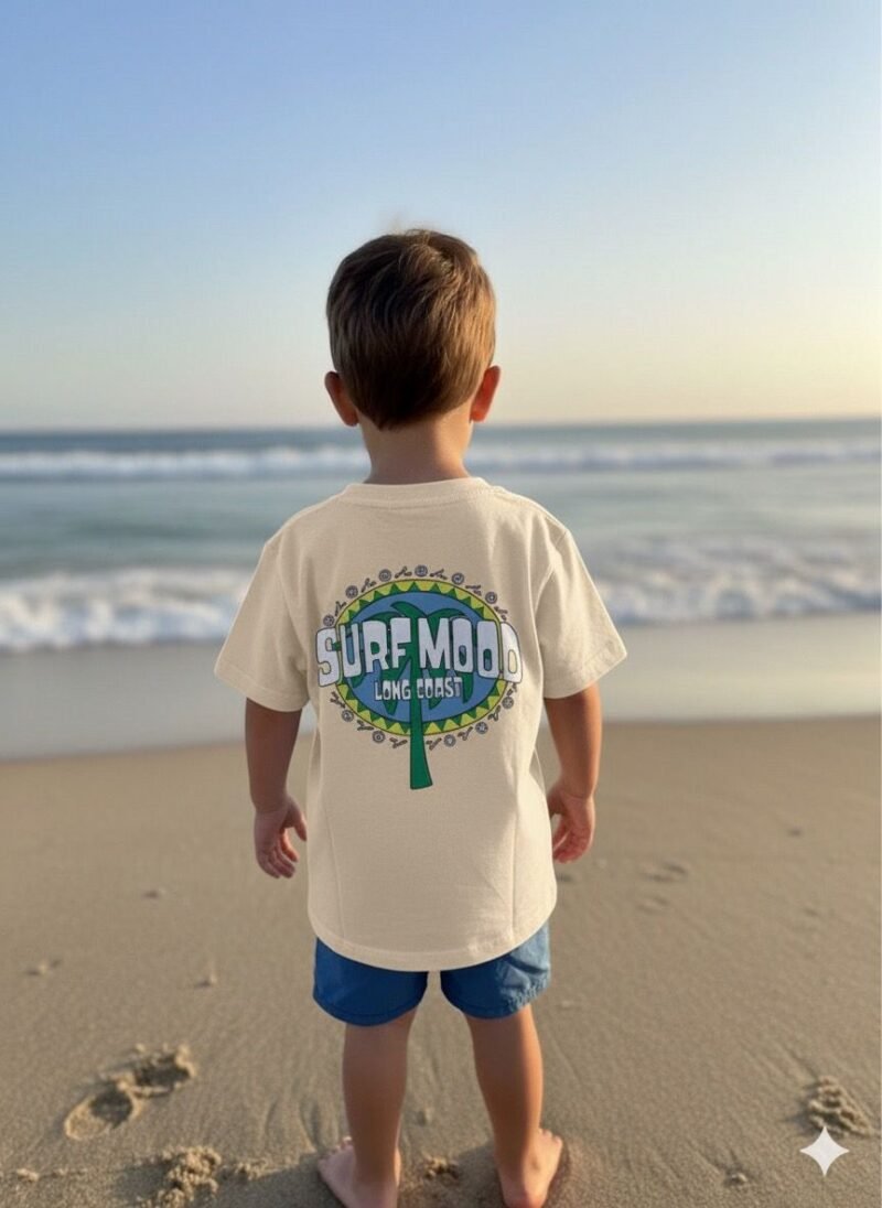 REMERA SURF MOON