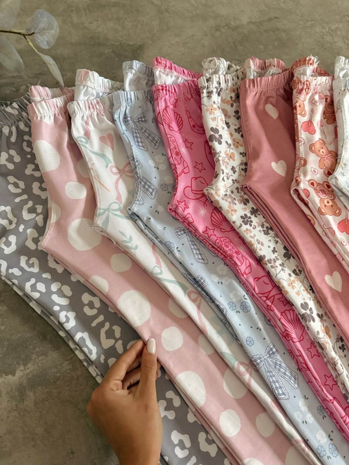 Calzas de saplex estampadas