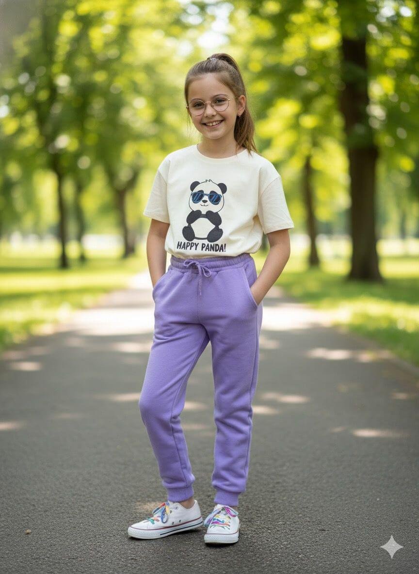 Jogging frisado con puño