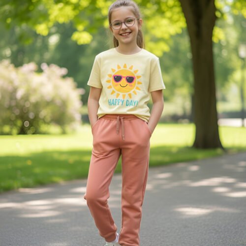 Jogging frisado con puño