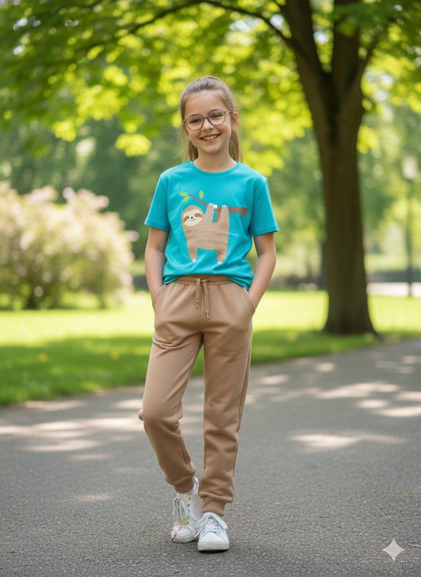 Jogging frisado con puño