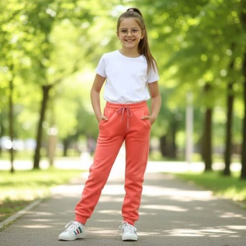 Jogging frisado con puño