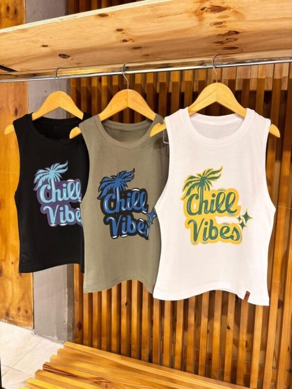 Sudadera de algodón CHILL VIBES