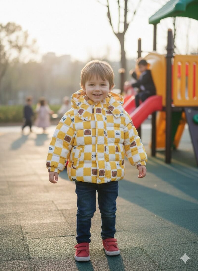 Campera puffer importada OSITOS