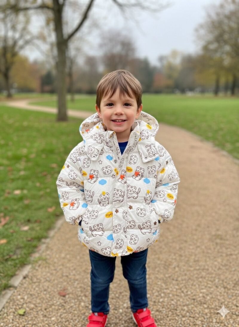 Campera puffer importada TIGRE