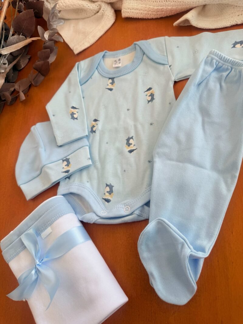 Ajuar completo PIMA hipoalergénico tejon