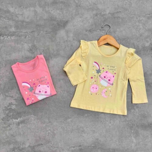 CAMISETA GATO PLANETA