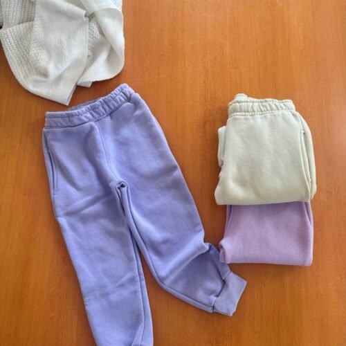 Jogging de algodón frisado beba