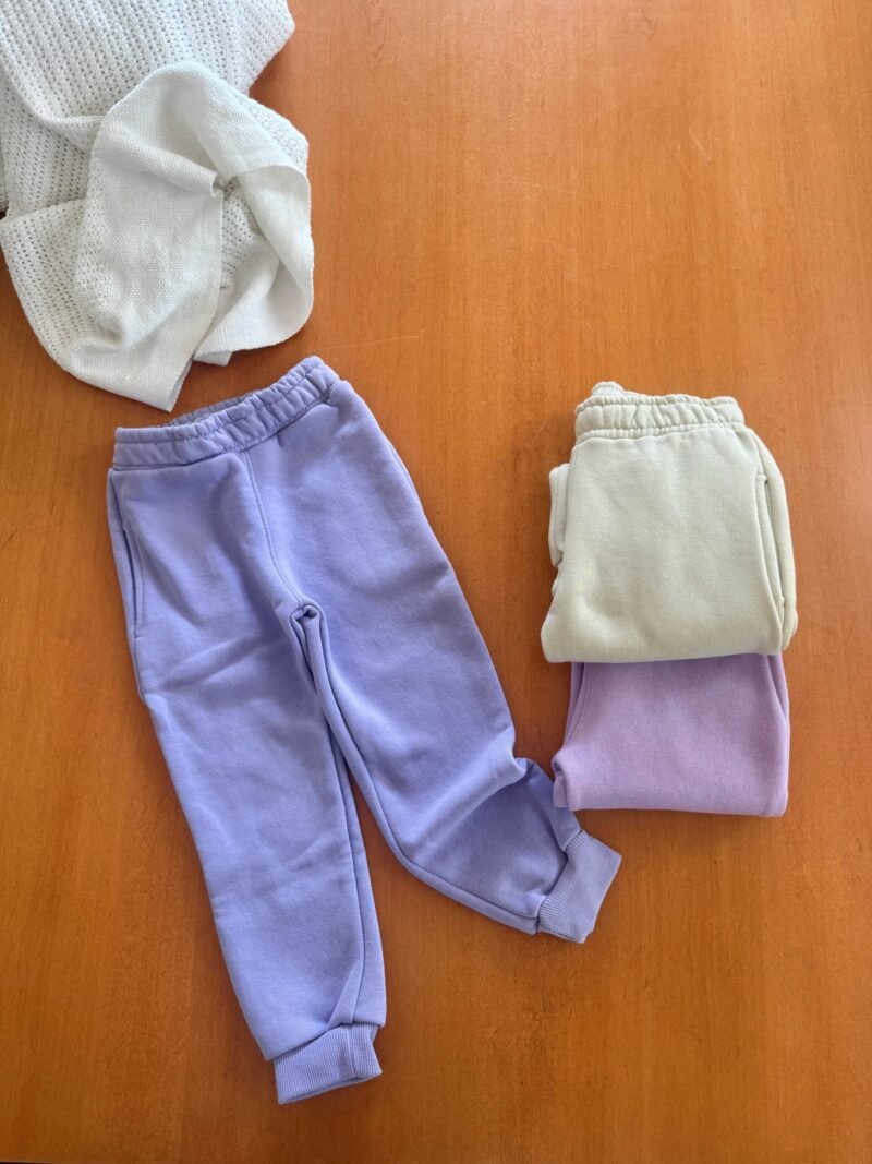 Jogging de algodón frisado beba