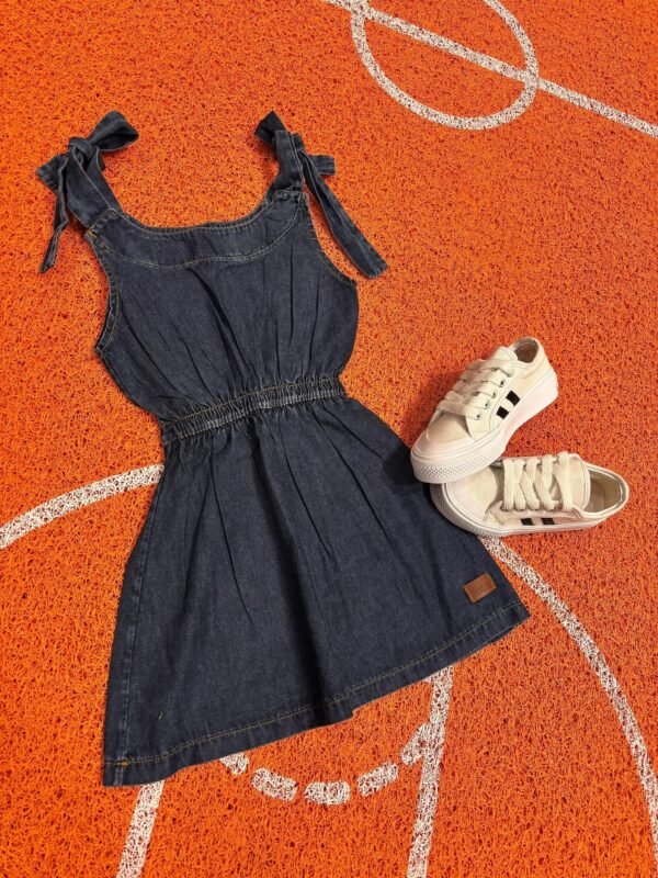 vestido denim liviano