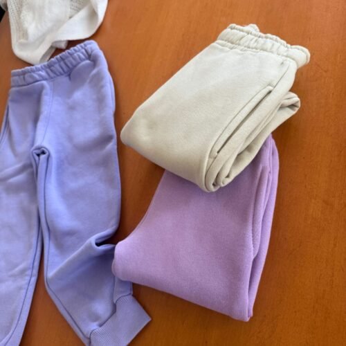 Jogging de algodón frisado beba