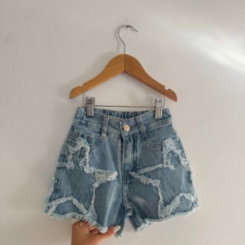 Short de jean estrellas