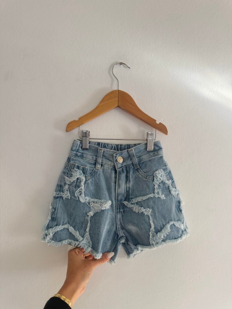 Short de jean estrellas