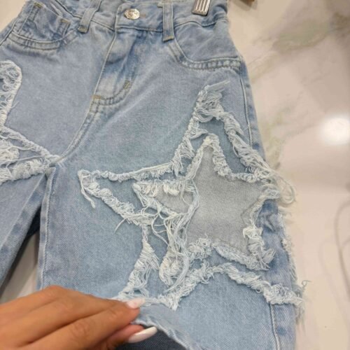 Bermuda baggy con estrellas