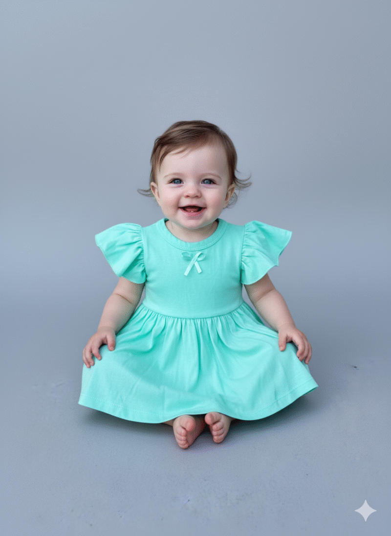 Vestido con corazon calado