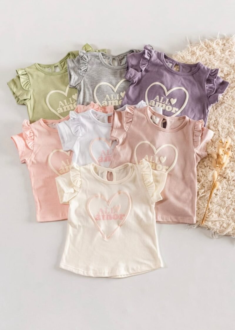 Remera algodón ALL AMOR