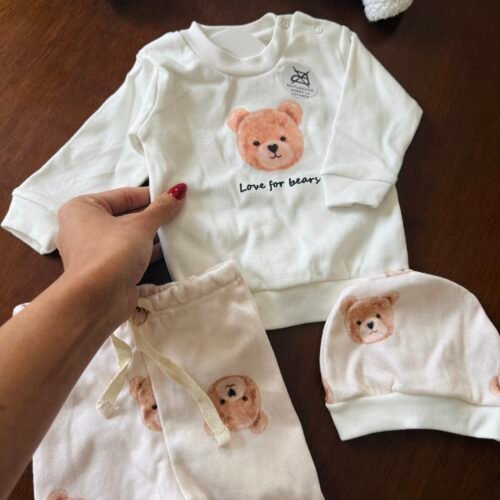 Conjunto Buzo + Pantalón + Gorro