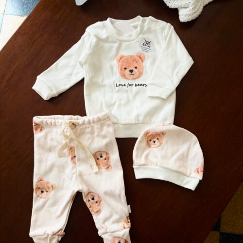 Conjunto Buzo + Pantalón + Gorro