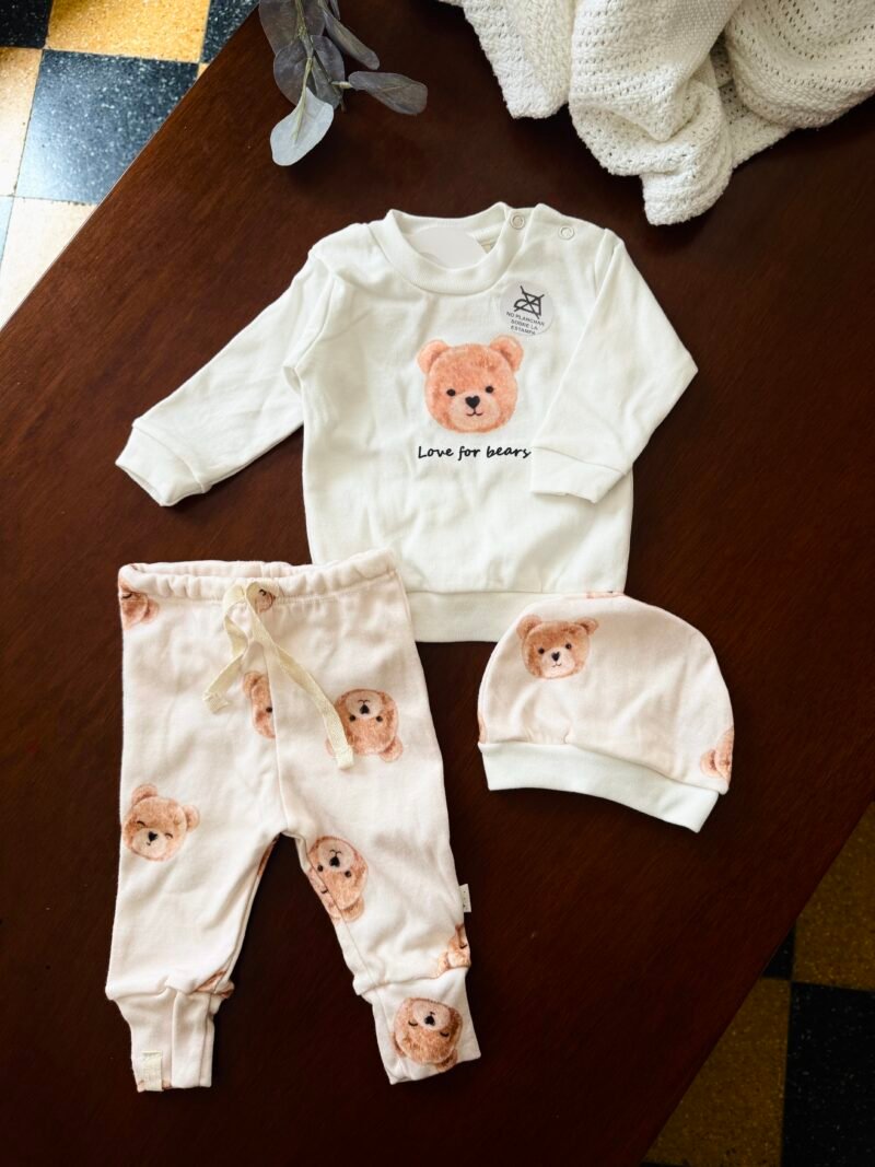 Conjunto Buzo + Pantalón + Gorro