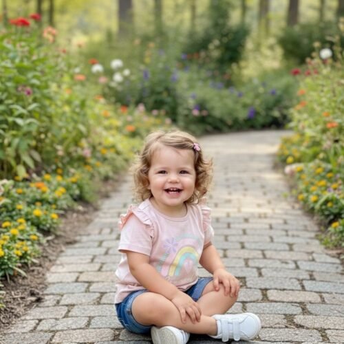 Remera algodon ARCO IRIS