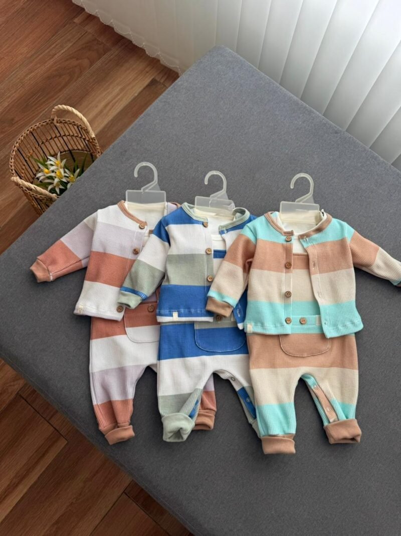 JARDINERO WAFFLE 3 PIEZAS