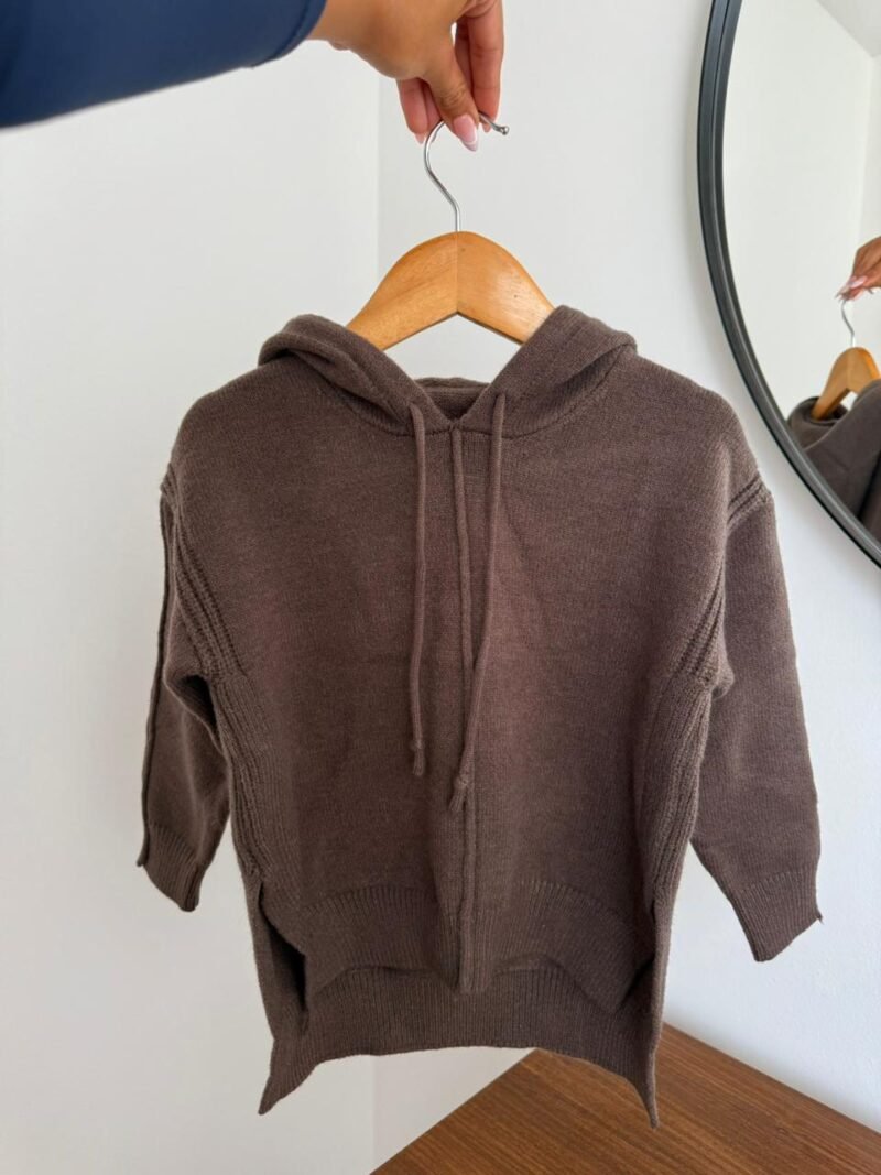 SWEATER IMPORTADO CON CAPUCHA