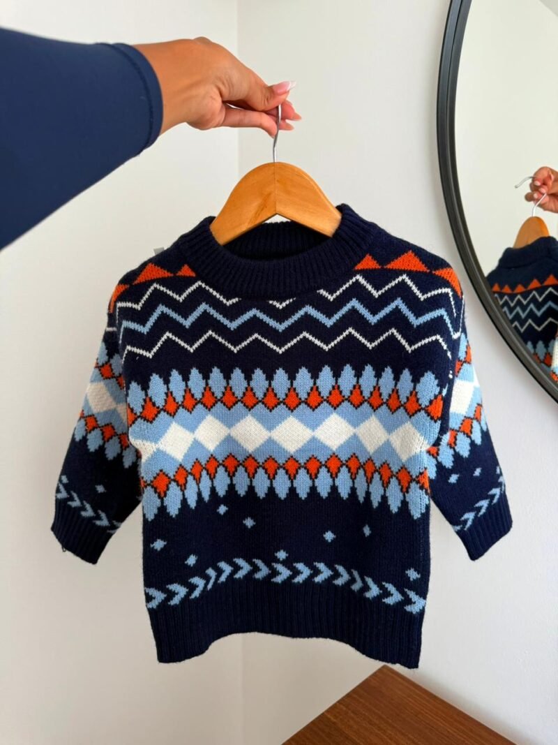 SWEATER ROMA IMPORTADO CUELLO REDONDO