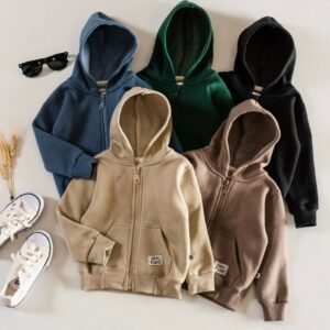 CAMPERA FRISADA PREMIUM CON CAPUCHA