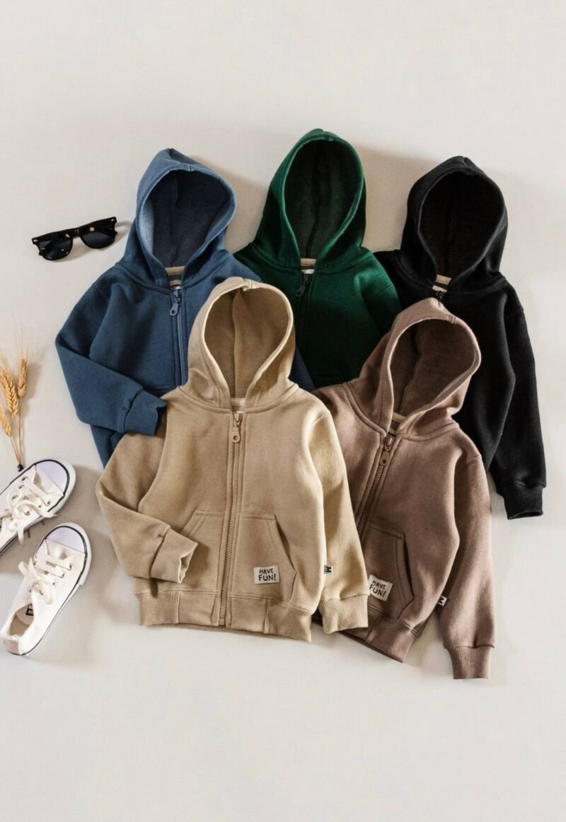 CAMPERA FRISADA PREMIUM CON CAPUCHA