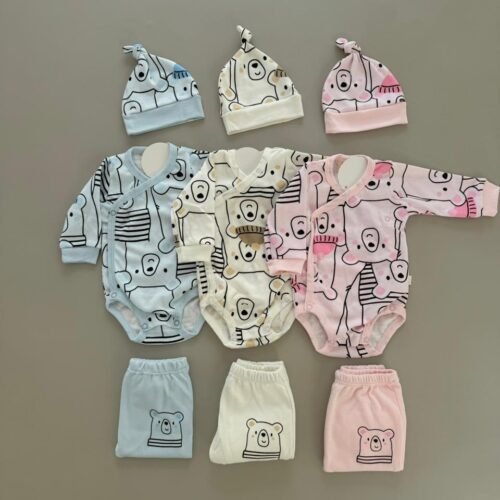 AJUAR BEAR LOVE 3 PIEZAS PIMA