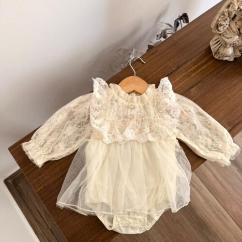 BODY IMPORTADO VINTAGE TULL GLITTERS