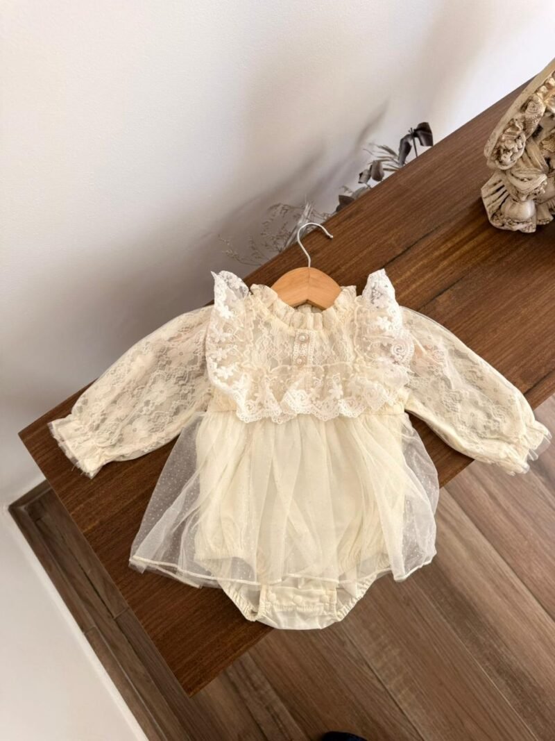 BODY IMPORTADO VINTAGE TULL GLITTERS