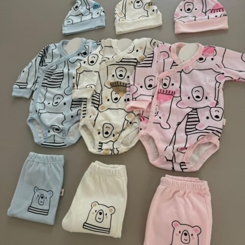 AJUAR BEAR LOVE 3 PIEZAS PIMA