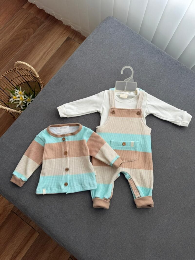 JARDINERO WAFFLE 3 PIEZAS