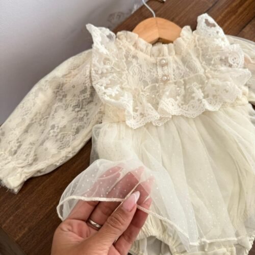 BODY IMPORTADO VINTAGE TULL GLITTERS