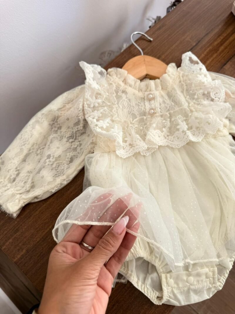 BODY IMPORTADO VINTAGE TULL GLITTERS