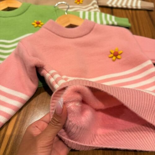 SWEATER IMPORTADO MARGARITA CON PIEL POR DENTRO