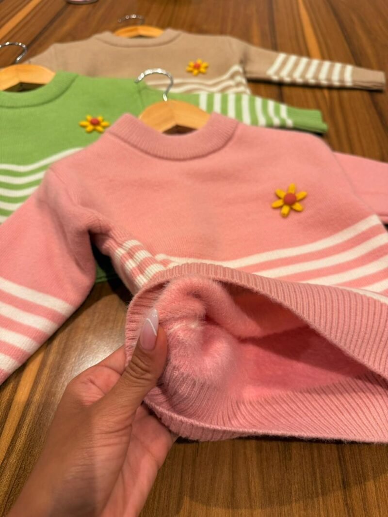 SWEATER IMPORTADO MARGARITA CON PIEL POR DENTRO