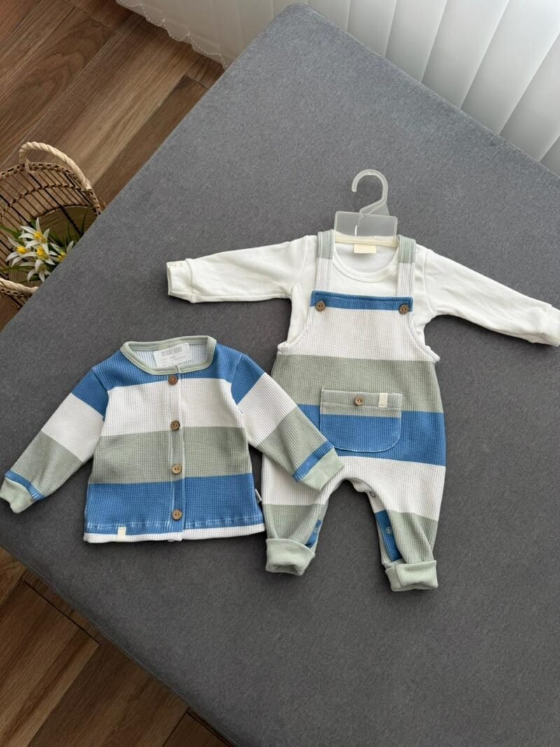 JARDINERO WAFFLE 3 PIEZAS