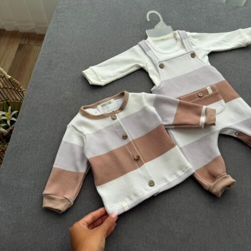 JARDINERO WAFFLE 3 PIEZAS